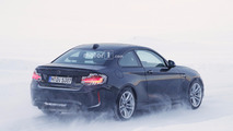 2018 BMW M2 facelift spy shot