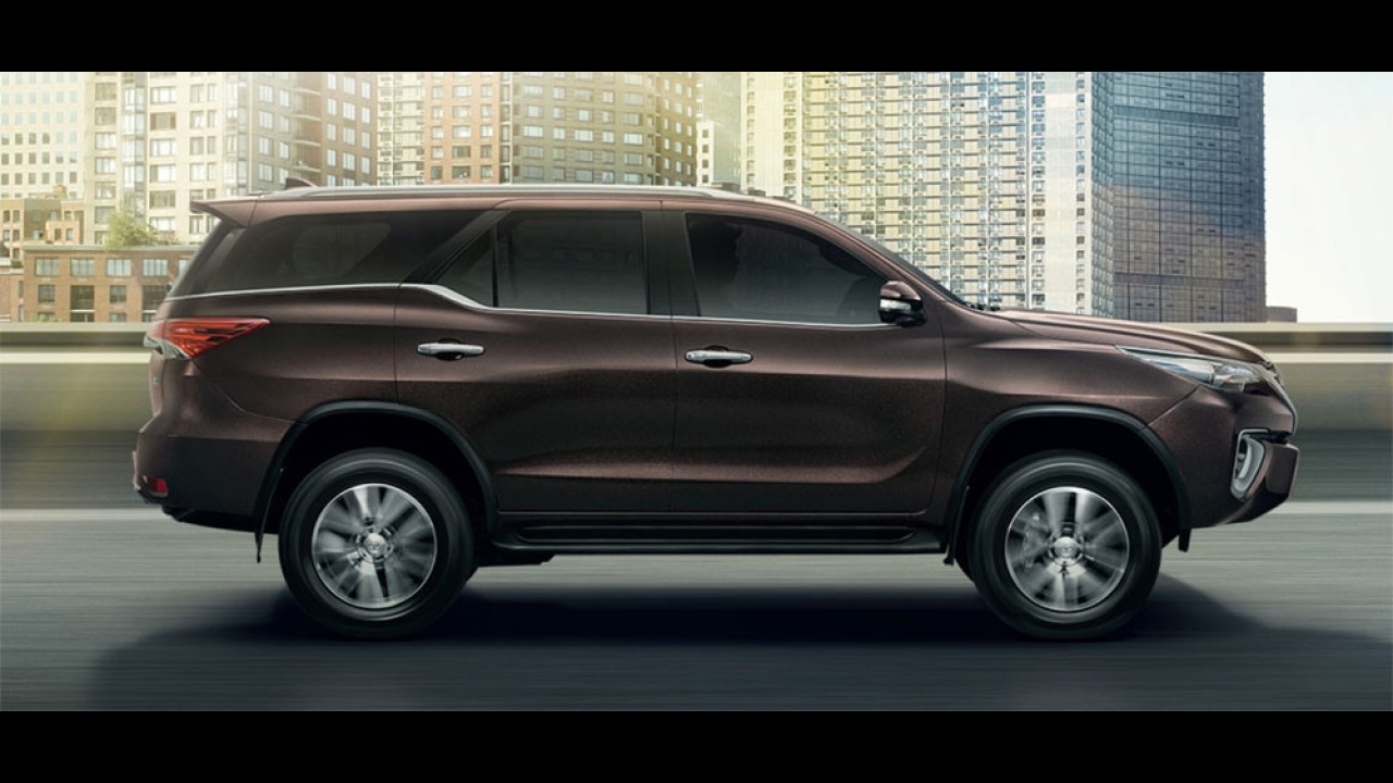 Toyota SW4 2016: primeiras imagens oficiais do interior são reveladas