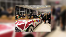 Rolls-Royce Dawn Romero Britto art car