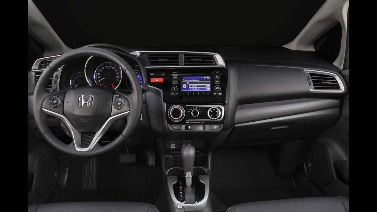 Honda Fit 2016 corrige acabamento e parte de R$ 51,6 mil