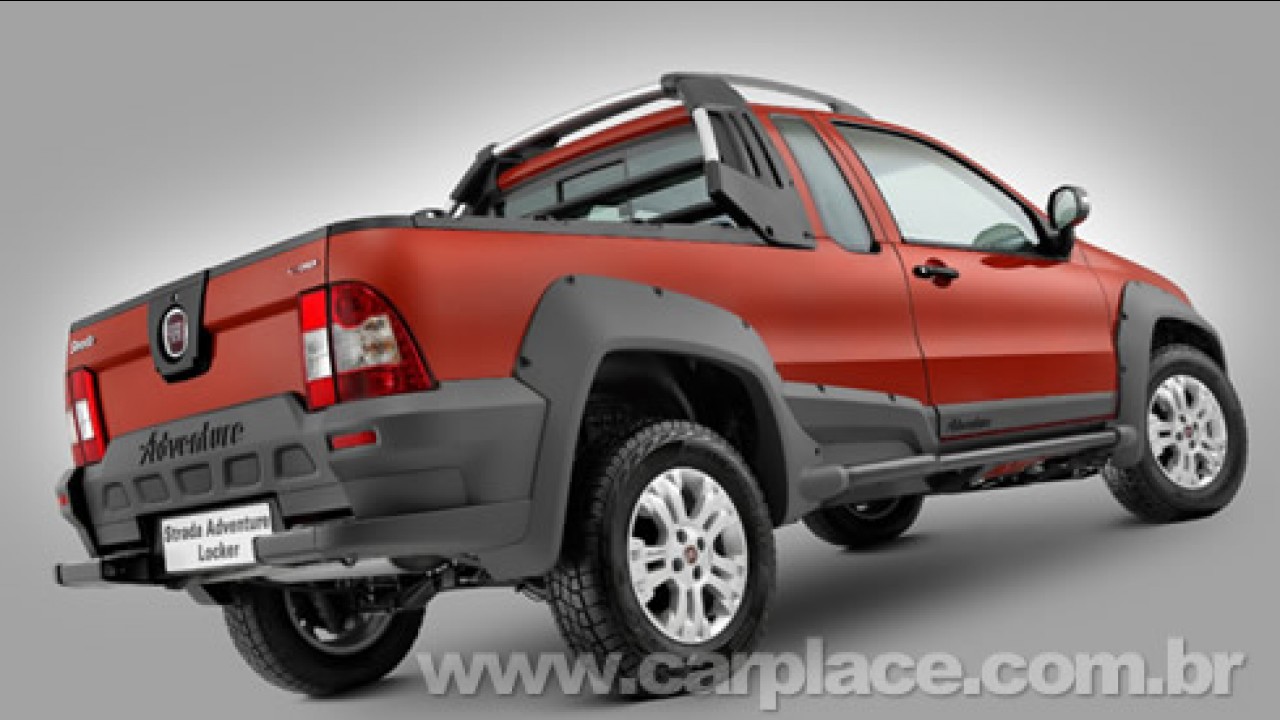 Fiat lança oficialmente a Nova Strada Adventure Locker 1.8 2009 - Veja fotos