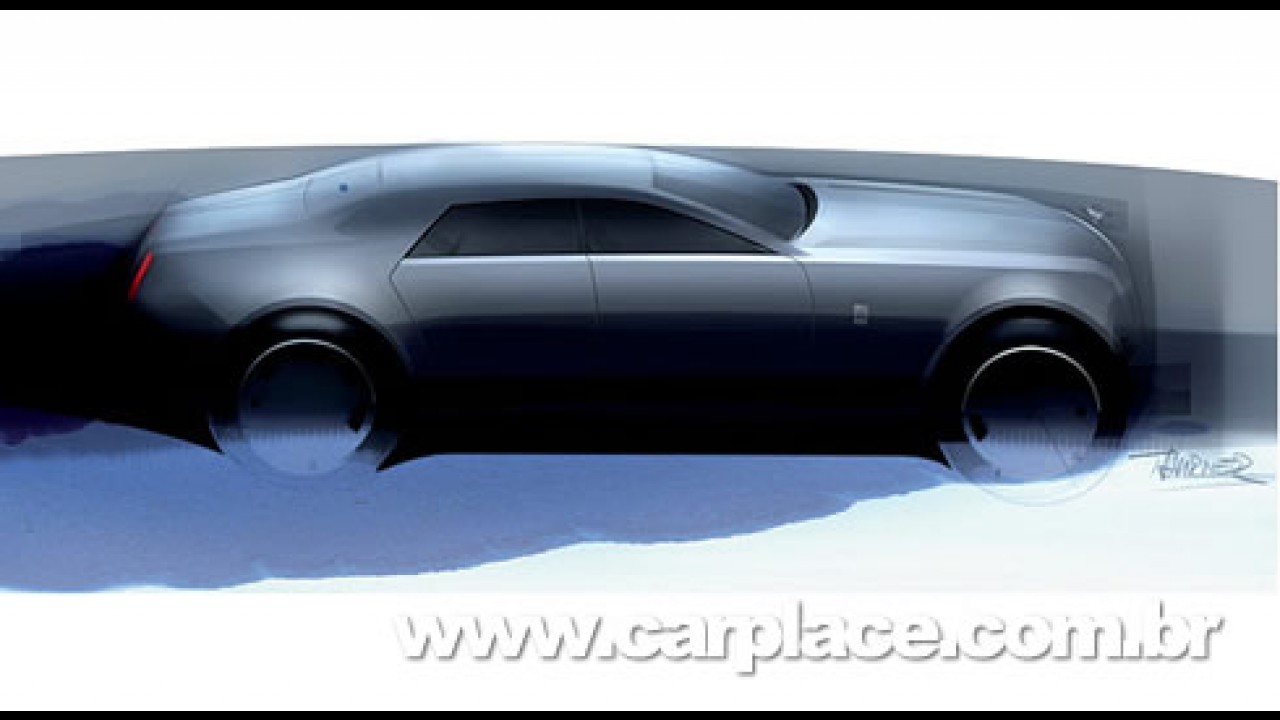 Rolls-Royce mostra esboço do futuro modelo esportivo batizado de "RR4"