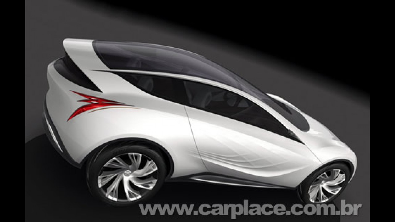 Kazamai Concept adianta linhas do futuro crossover compacto da Mazda