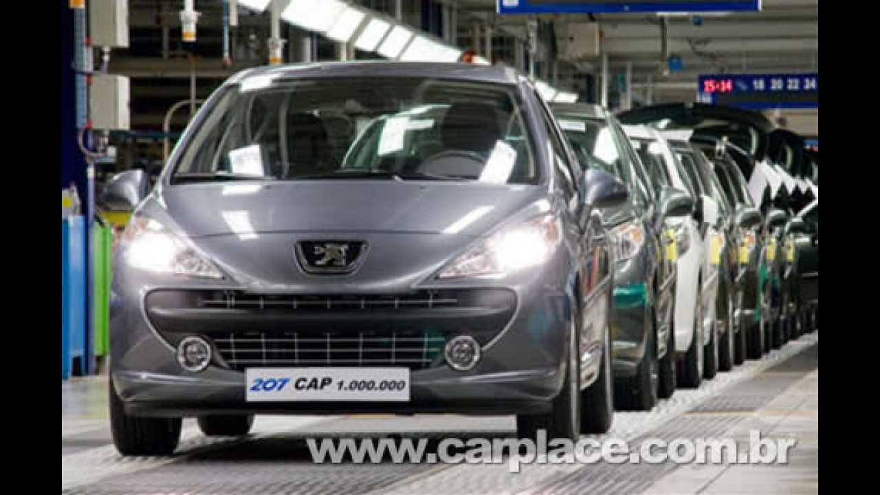 Sucesso na Europa - Peugeot 207 chega a 1 milhão de unidades produzidas