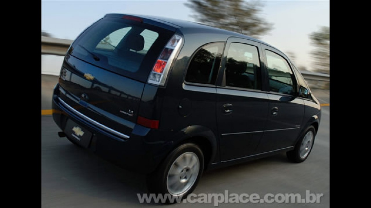 Chevrolet Meriva 2009 ganha motor 1.4 Econo.Flex, novo visual e nova versão