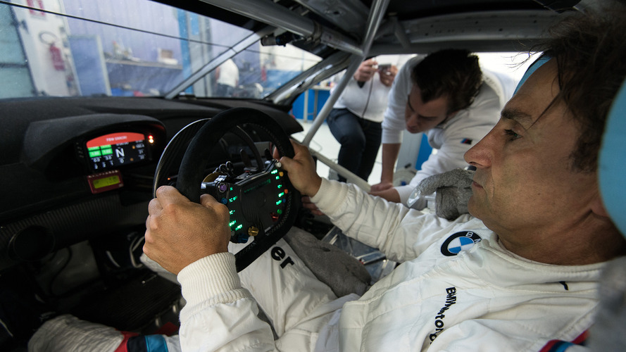 Alessandro Zanardi se prépare pour sa première course en BMW M6 GT3
