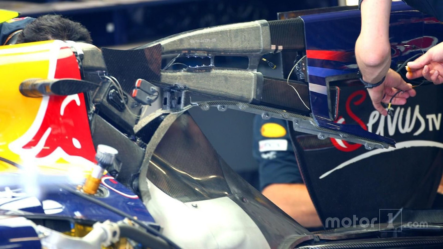 Red Bull using the F-Duct system