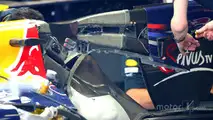 Red Bull using the F-Duct system