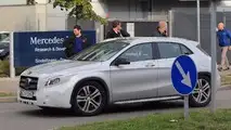 Mercedes-Benz GLA-Class refresh spy