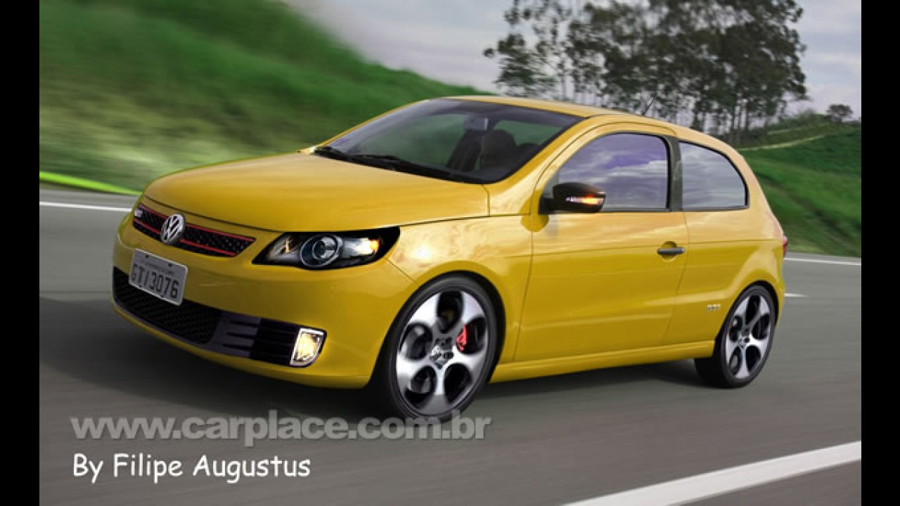 Novo Gol GTI 2010 - Leitores enviam projeções