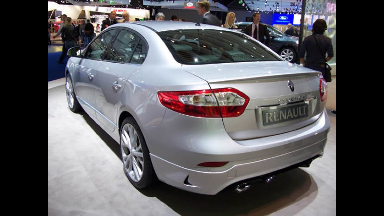Novo Mégane 2011 brasileiro - Renault mostra o sedan Fluence em Frankfurt