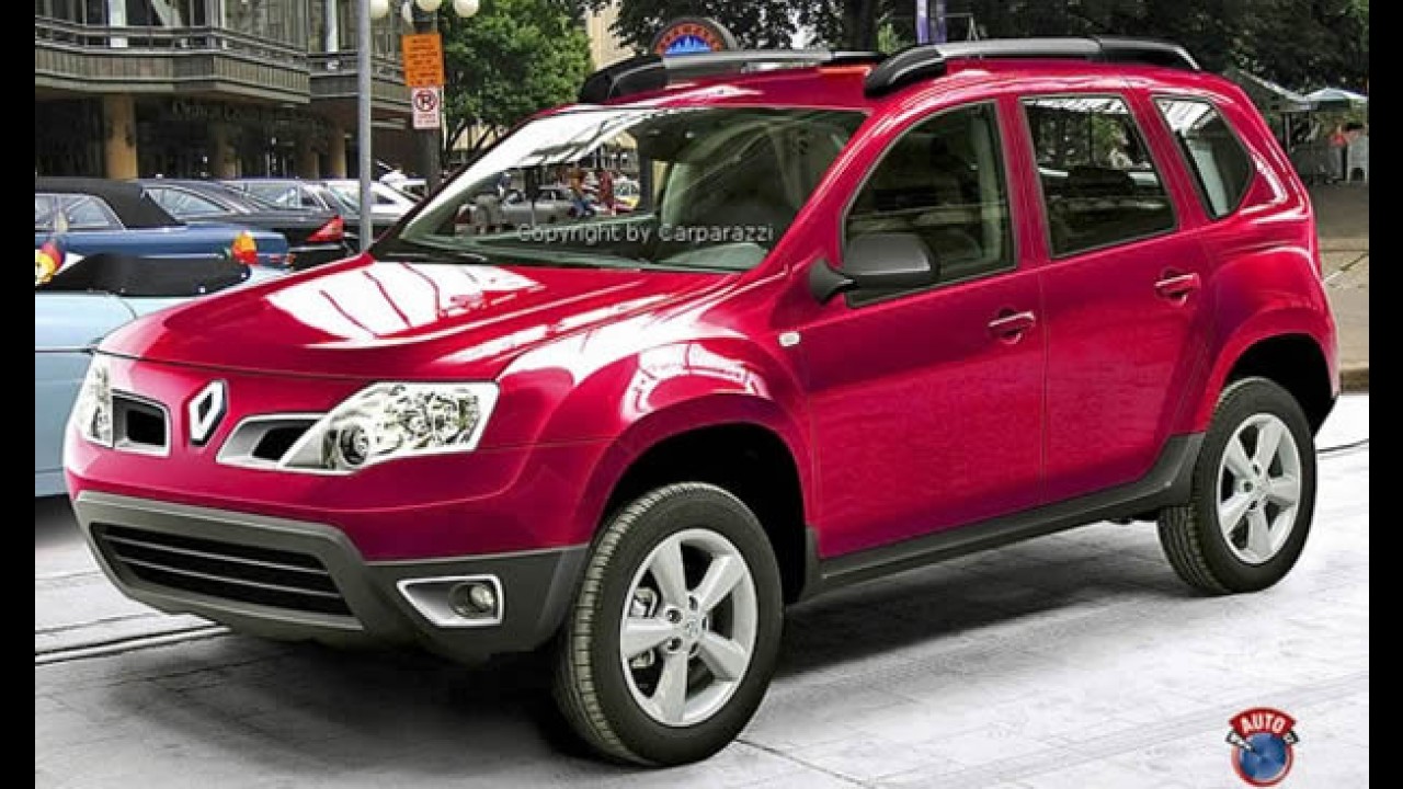 Novo SUV da Renault é flagrado novamente - Produção no Brasil começa em 2011
