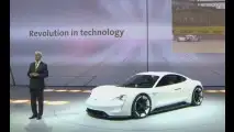 Porsche 600 Beygir Gücündeki Elektrikli Otomobili Mission E'yi Tanıttı