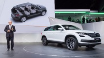 Skoda Kodiaq at 2016 Paris Motor Show