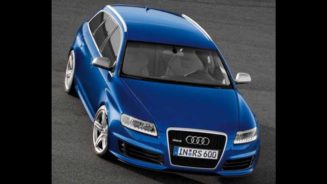 Novo Audi RS6 com motor V10 de 570cv