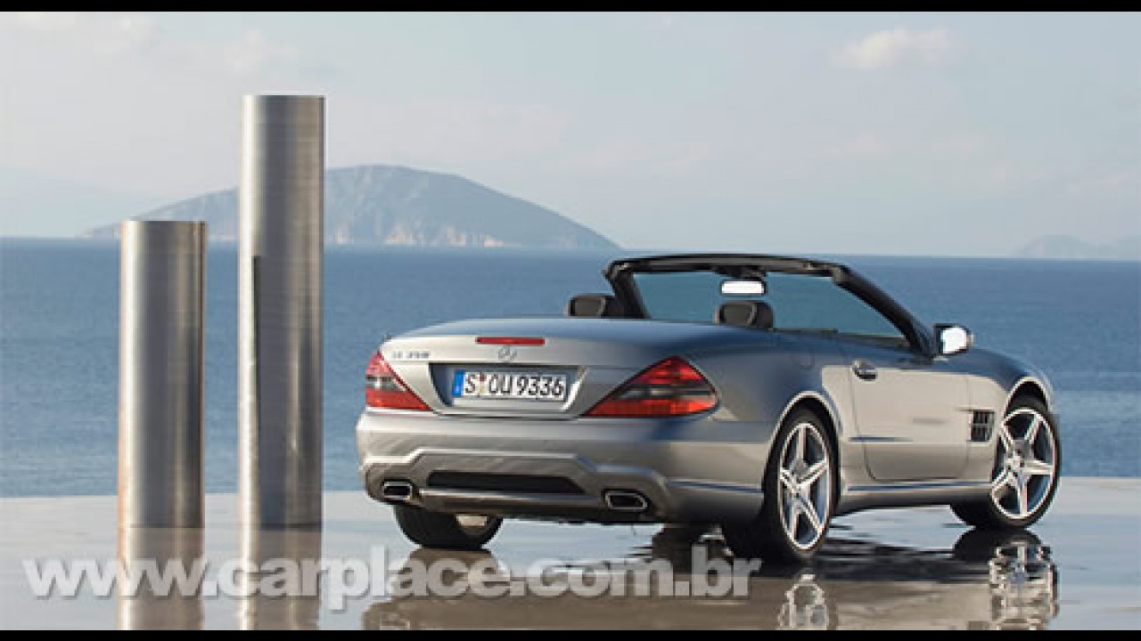 Mercedes-Benz revela oficialmente detalhes e imagens da nova SL 2009