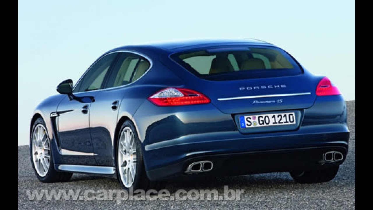 Vazou: Primeiras fotos oficiais do inédito Porsche Panamera Sedan 2010?