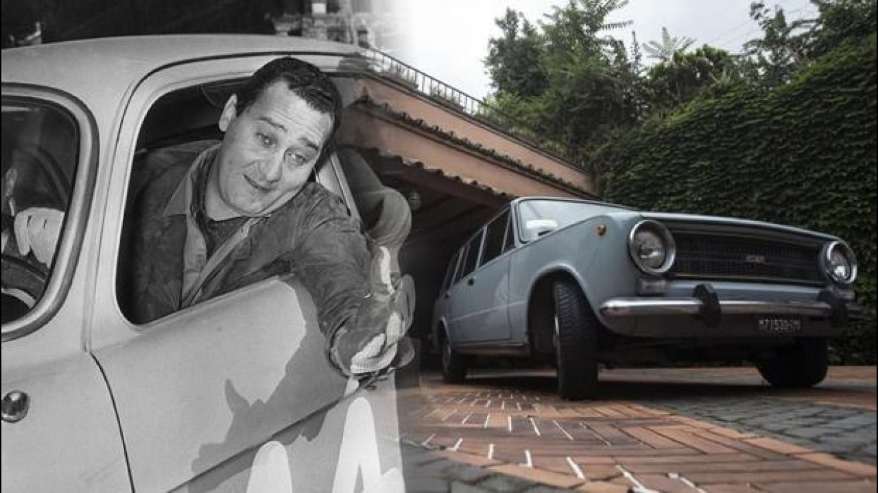 [Copertina] - Alberto Sordi, nel garage della villa c'è ancora la sua Fiat