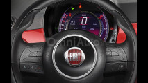 Fiat 500 restyling. I rendering di OmniAuto.it
