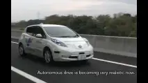 Nissan Leaf, guida autonoma in autostrada