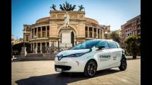 Renault Zoe a noleggio Sicily by Car con Enel