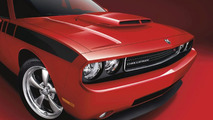 Dodge Challenger featuring a Mopar T/A Hood with scoop