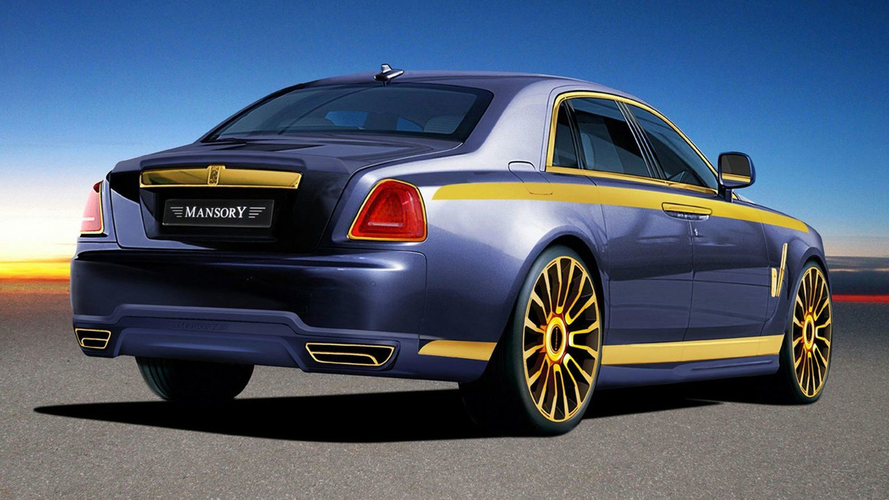 Mansory Rolls Royce Ghost styling preview for Geneva Debut 23.02.2010
