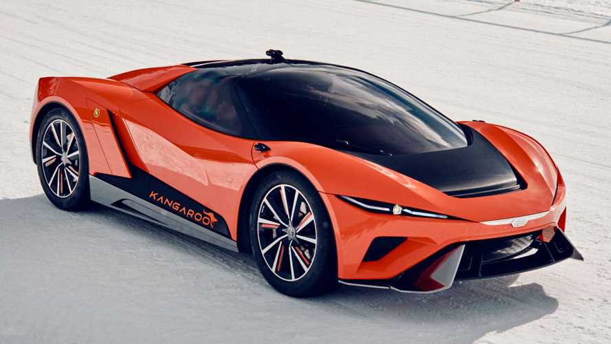 Der GFG Style Kangaroo ist ein elektrisches Crossover-Supercar