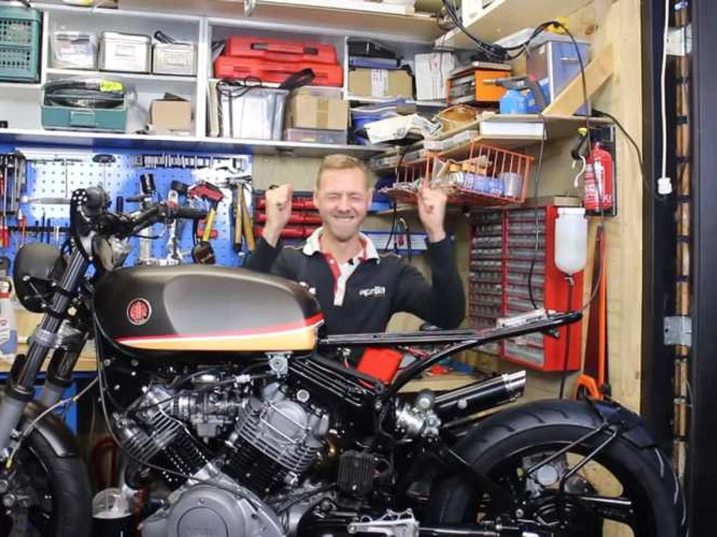 Yamaha Box Racer Custom Cafe Racer Yamaha