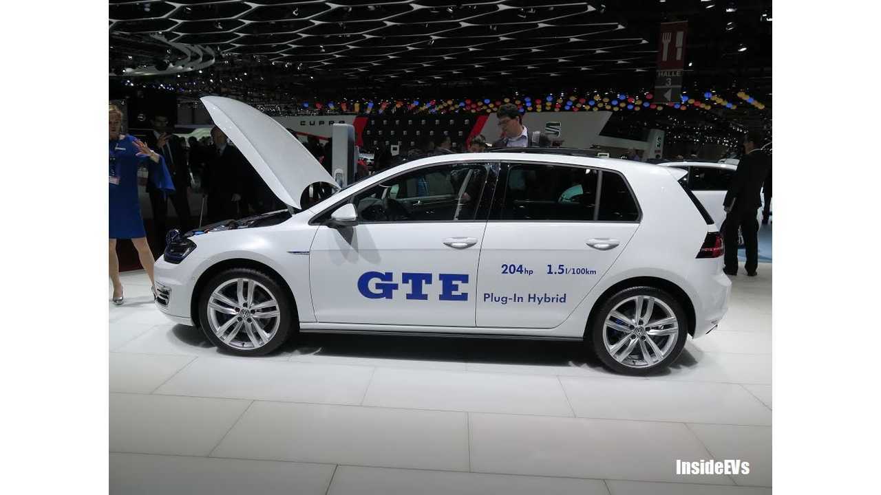 Golf GTE in Geneva