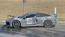 Corvette Spy-Foto mit mittlerem Motor