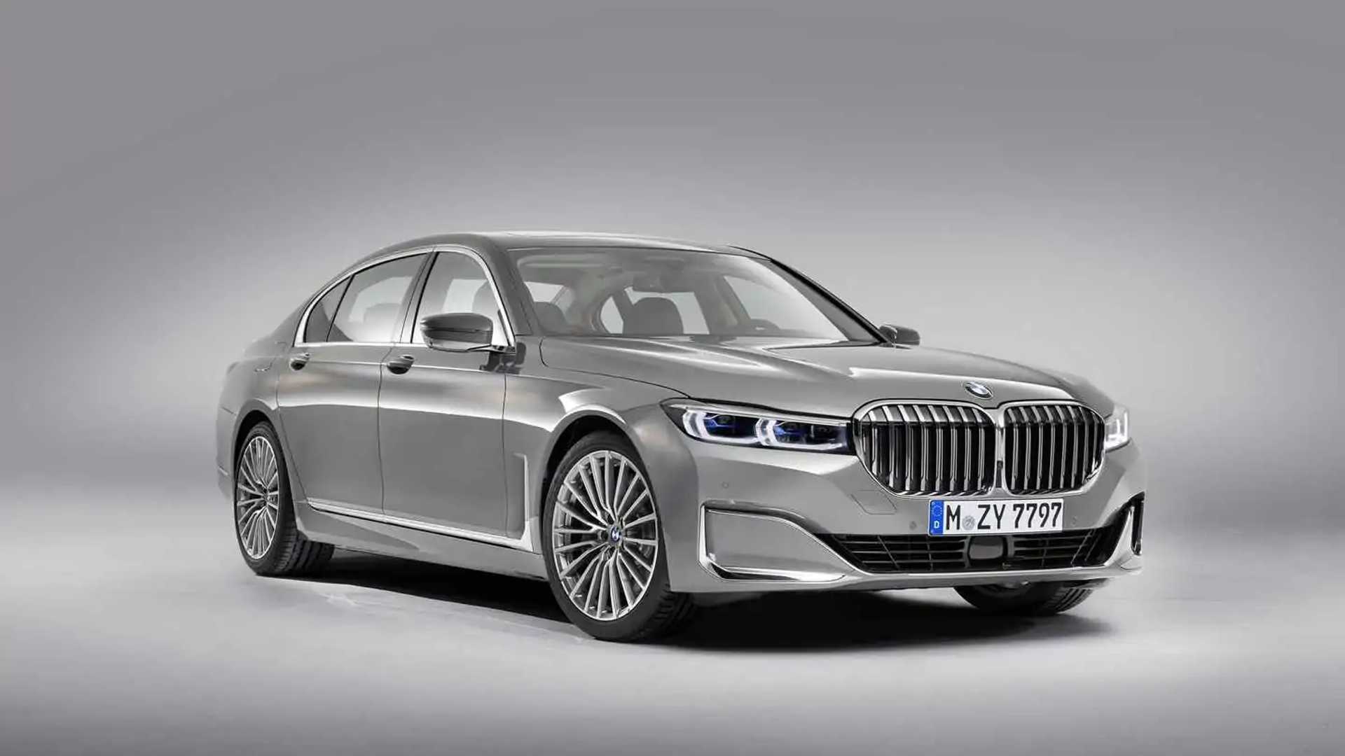 2020 Bmw 7 Series Debuts With Massive Grille New V8 Engine