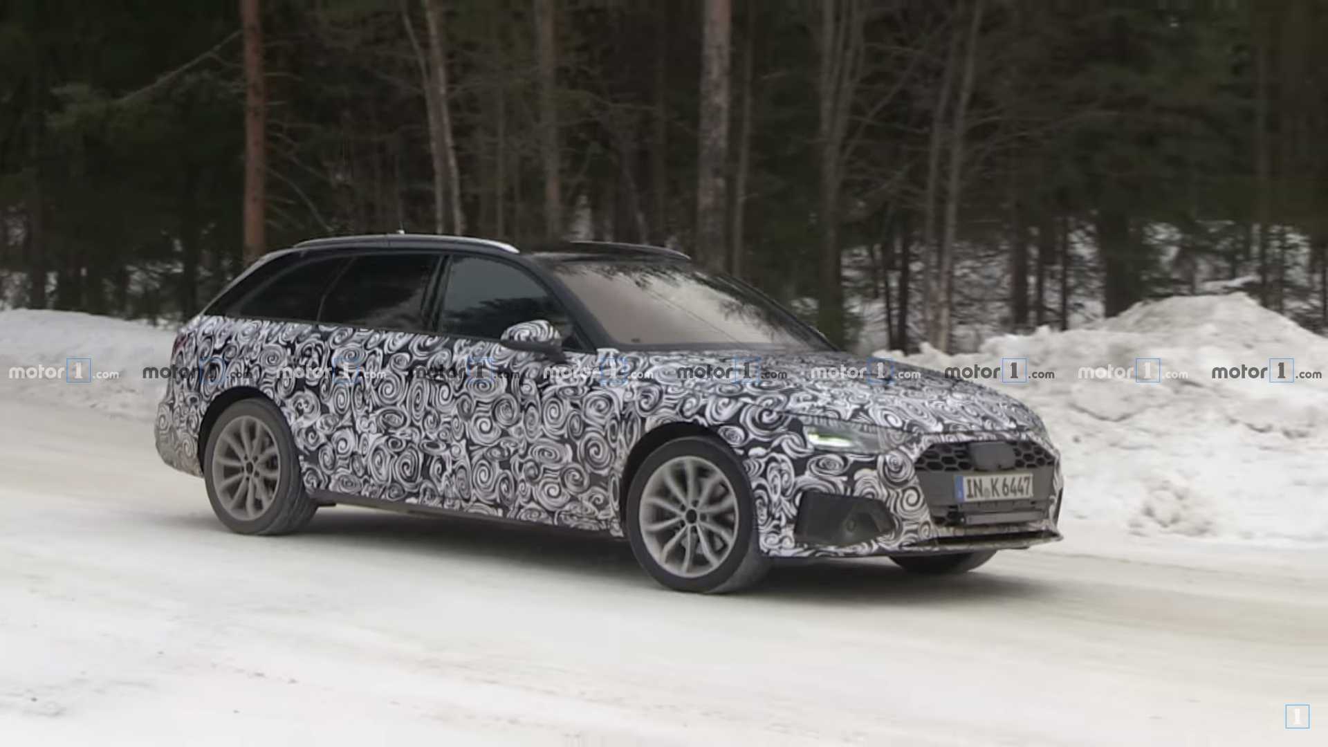 Audi A4 Avant Facelift Caught On Video Strutting Its Stuff