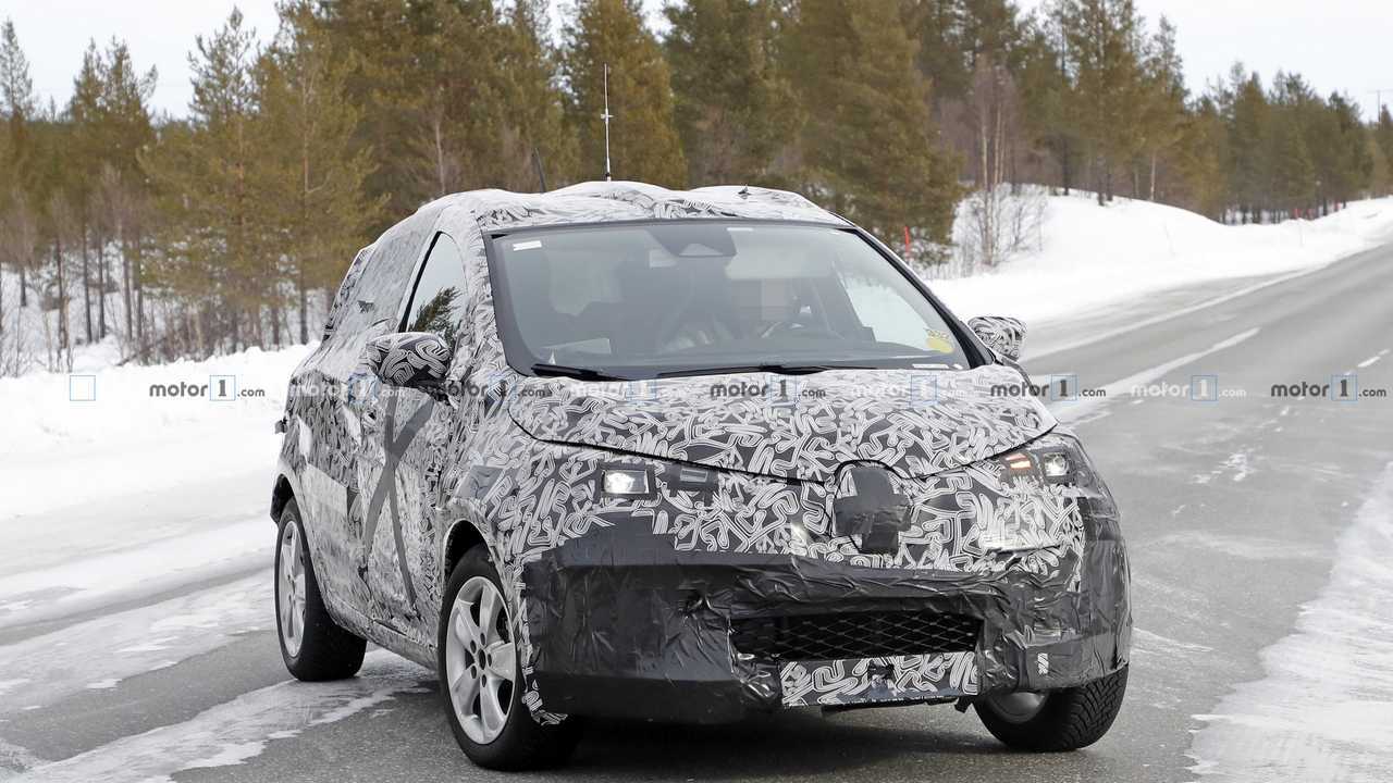 Renault Zoé 2020 photo espion