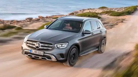 New Mercedes-Benz GLC-Class Interior Spied For First Time