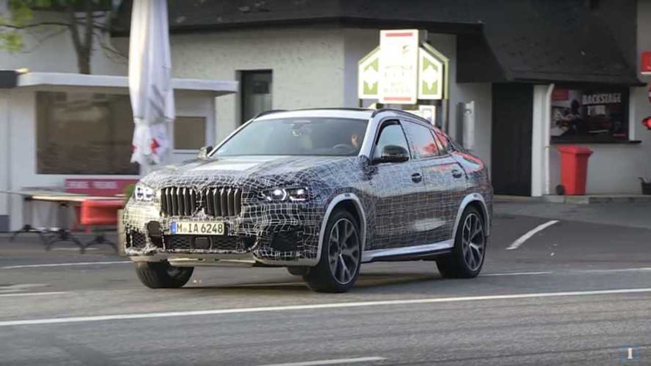 2020 BMW X6 Spy Photos (screenshot)
