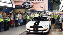 First production Ford Shelby GT350R Mustang