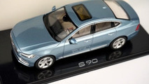 Volvo S90 Liquid Blue scale model