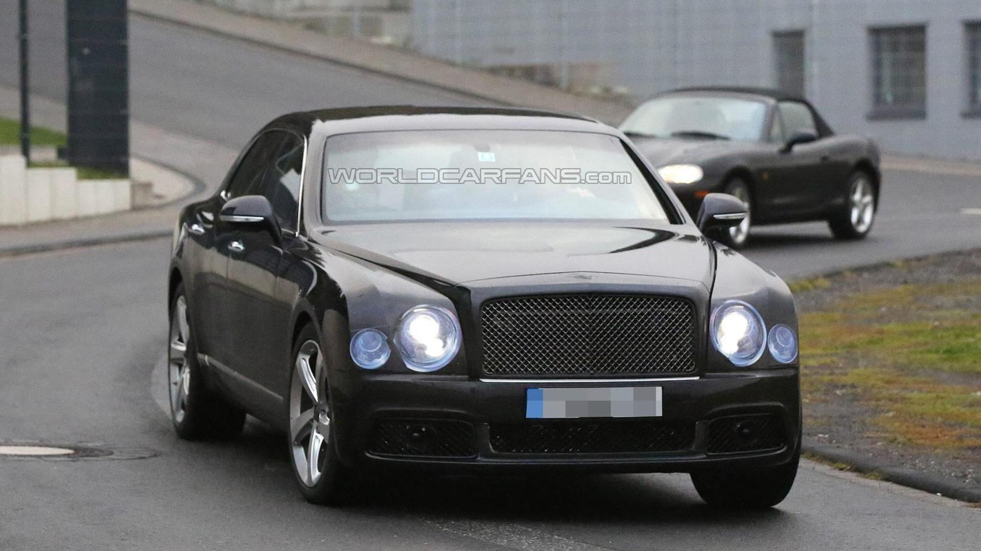 2016 Bentley Mulsanne And Long Wheelbase Caught In Motion