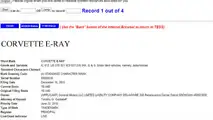 CORVETTE E-RAY trademark