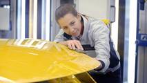 Porsche 911 Turbo Yellow Saffron Metallic Paint