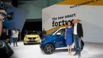 smart fortwo e forfour, la presentazione a Berlino