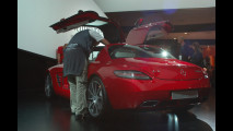 Mercedes SLS AMG al Salone di Francoforte 2009