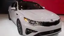 2019 Kia Optima at the 2018 New York Auto Show