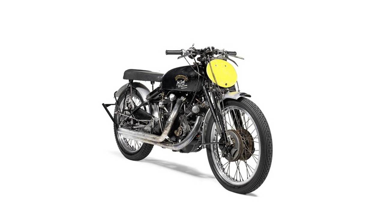 Vincent Black Lightning de 1951 subastada por Bonhams