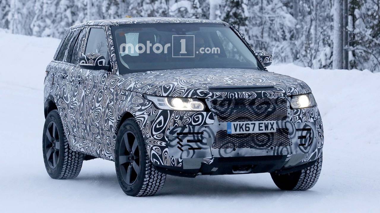 2019 Land Rover Defender spy photo