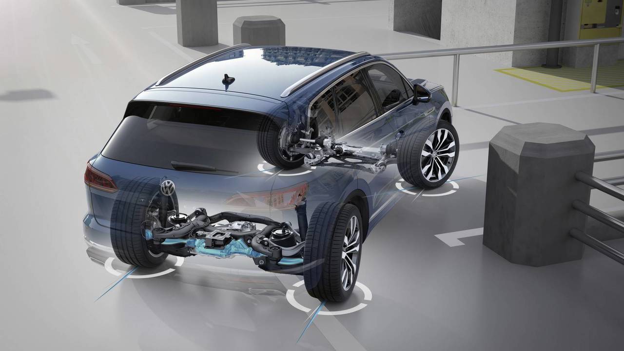 2019 VW Touareg All-Wheel Steering