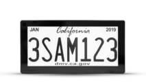 RPlate Pro Digital License Plate