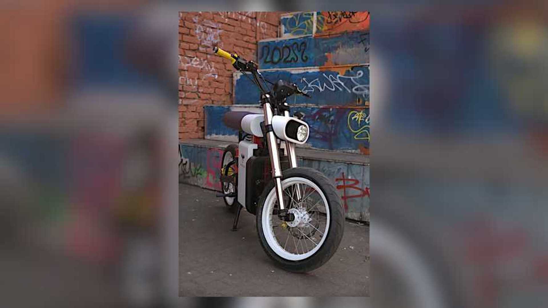 Punch Electric Motorcycle Belarus Photos