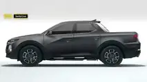 Hyundai Santa Cruz Profilden Hayali Tasarımı (Render)